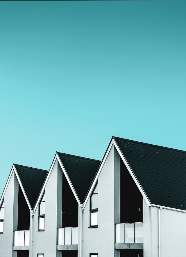blue house